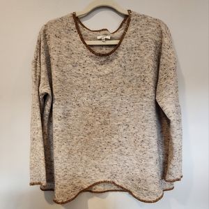 Cozy Beige Knit Sweater